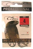 Крючки Cobra Professional Isomaru 5180-004