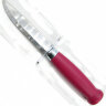 Нож MoraKniv Scout 39 Safe Cerise, нерж. сталь, деревянная рукоять (розовая)
