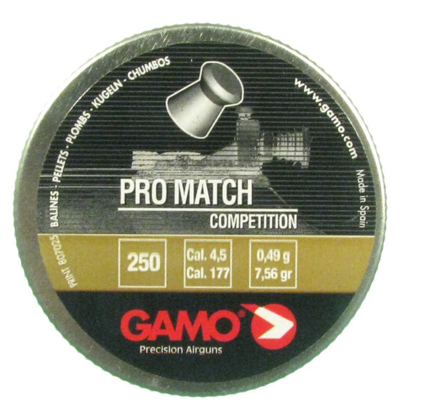 Пуля "Gamo Pro-Match" 4,5мм  250 шт.