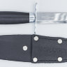 Нож MoraKniv Scout 39 Safe Black, нерж. сталь, цвет черный