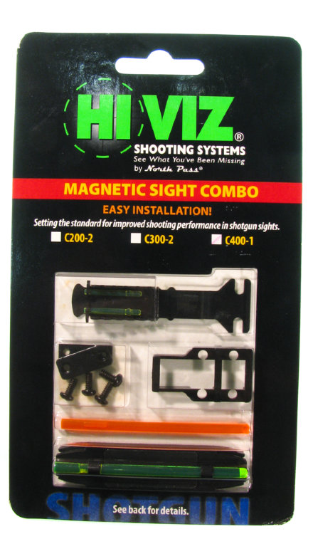 HiViz комплект из мушки и целика (модели TS-1002 и M400) 8,2 мм - 11,3 мм, C400-1