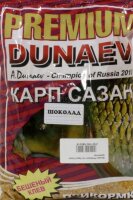 Прикормка Dunaev-Premium 1 кг Карп-Сазан Шоколад