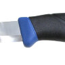 Нож Morakniv Companion Navy Blue, нерж. сталь, син., прорезин.