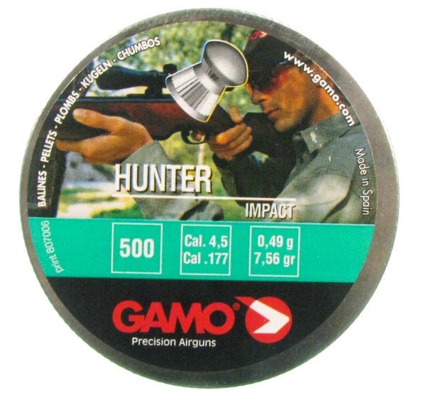Пуля пневм. "Gamo Hunter" кал. 45 мм. (500 шт.)