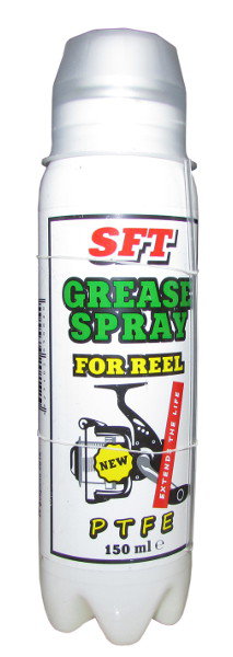 Смазка-спрей густая для рыболовных катушек Grase Spray (PTFE)