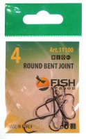 Крючки Fish Season Round Bent Joint с больш. ухом №4