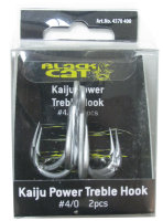 Black Cat Крючок тройной #4/0 Kaiju Power Drilling DS 2 St 4370400